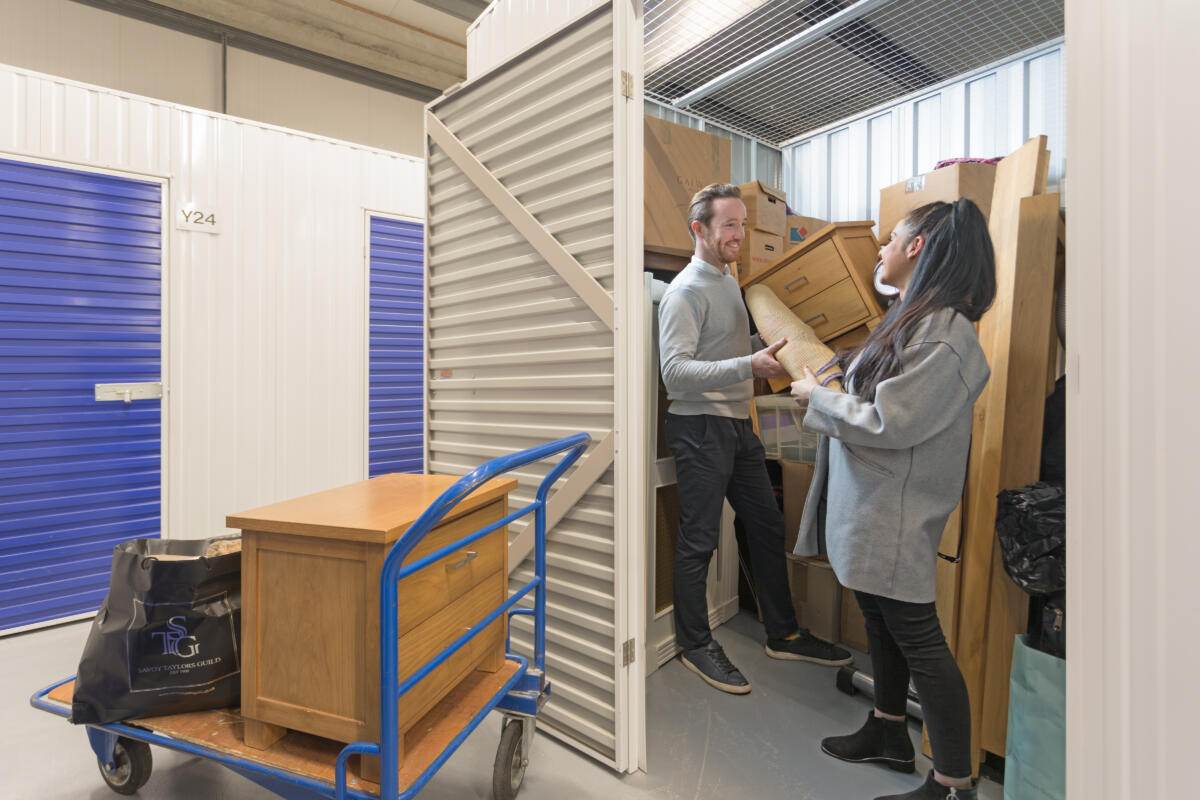 indoor 6x7 storage unit example brooklyn, ny